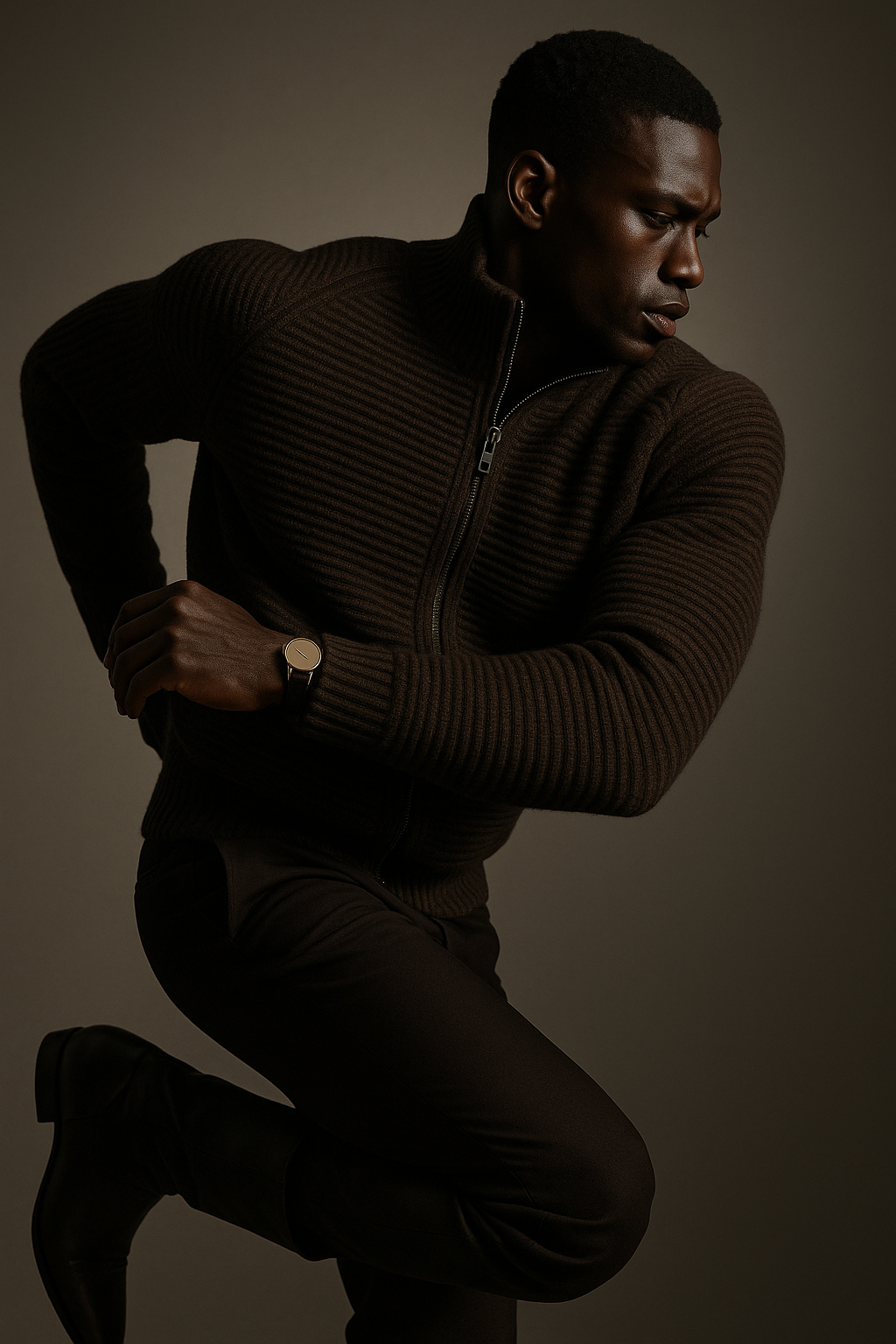 Espresso Ottoman Blouson