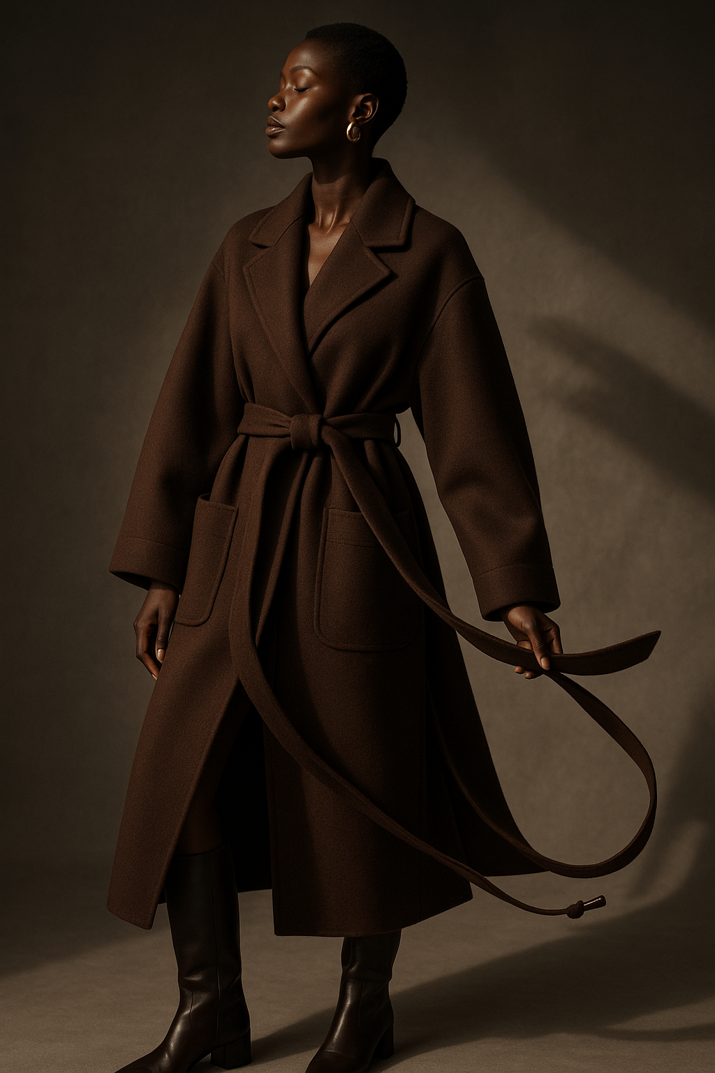 Espresso Robe Coat